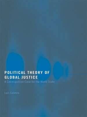 cover image of Political Theory of Global Justice